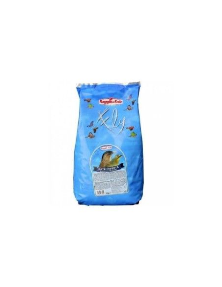 Pasta mórbida para pájaros insectivoros  RAGGIO DI SOLE INSECTA 2 kg.